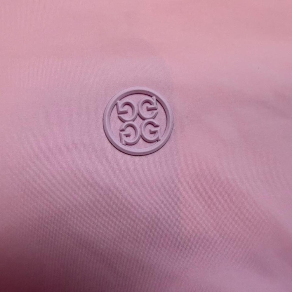 G/FORE Quarter Zip Pull Over Pink Golf Preppy Barbie Core Size Large - Picture 3 of 4